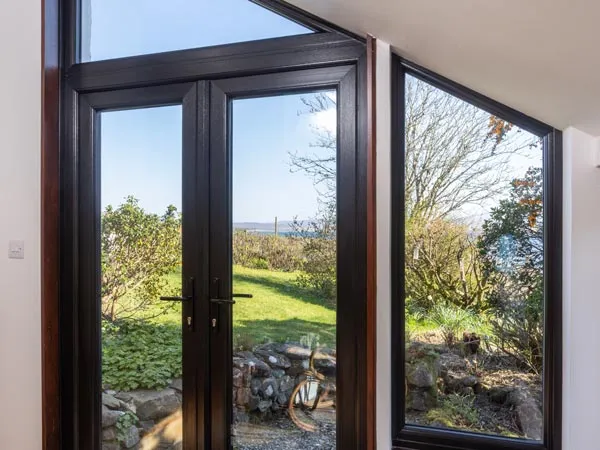 Black UPVC French Doors in Scotland