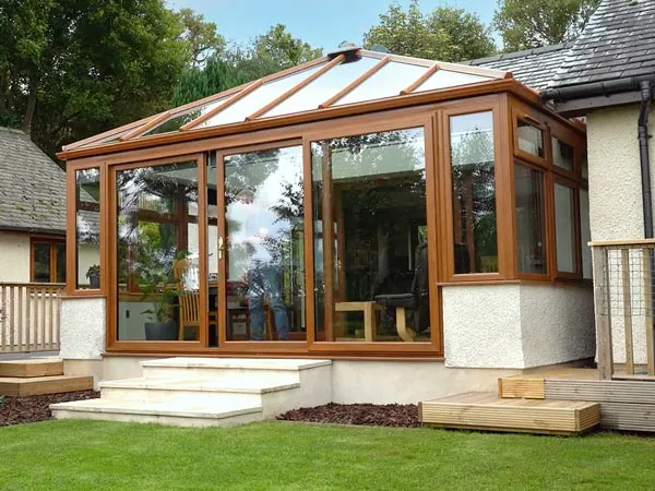 Glass Roof Conservatory in Scotland