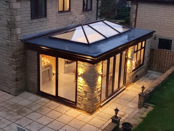Modern Lantern Roof Conservatory