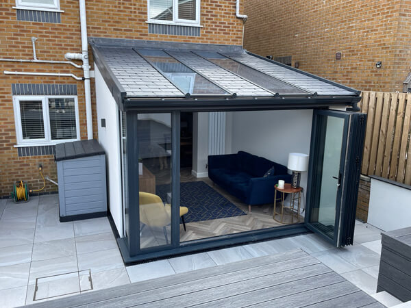 Lean-To Tiled Roof Conservatory