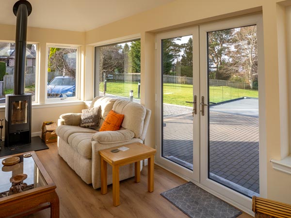 Tiled Roof Living Space Extension in Scotland