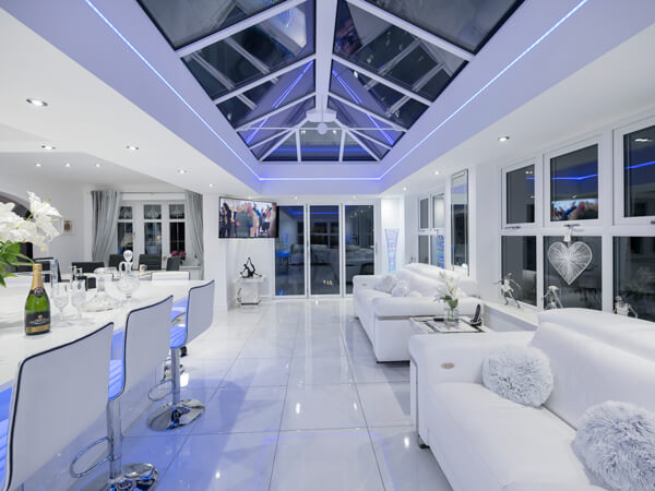 Roof Lanterns in Sunroom
